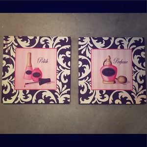 Two canvas pictures